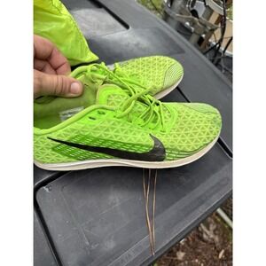 2 Pair of Size 11.5 Nike Green Lightweight Running Shoes Track and Field
